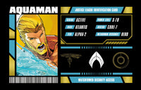JUSTICE LEAGUE ID CARD: AQUAMAN (PAID) (NET) (Special Order)