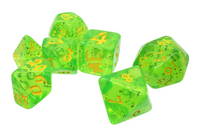 MUNCHKIN DICE SET - GREEN/YELLOW (Special Order)