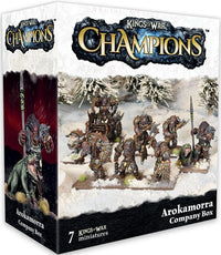 KINGS OF WAR CHAMPIONS AROKAMORRA COMPANY BOX (Special Order)