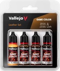 VALLEJO: GAME COLOR SET LEATHER (Special Order)
