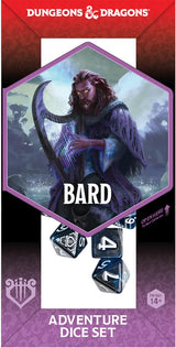 DND ADVENTURE DICE BARD: BLUE/BLACK (Special Order)