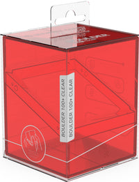 UG DECK CASE BOULDER 100+ CLEAR RUBY (Special Order)