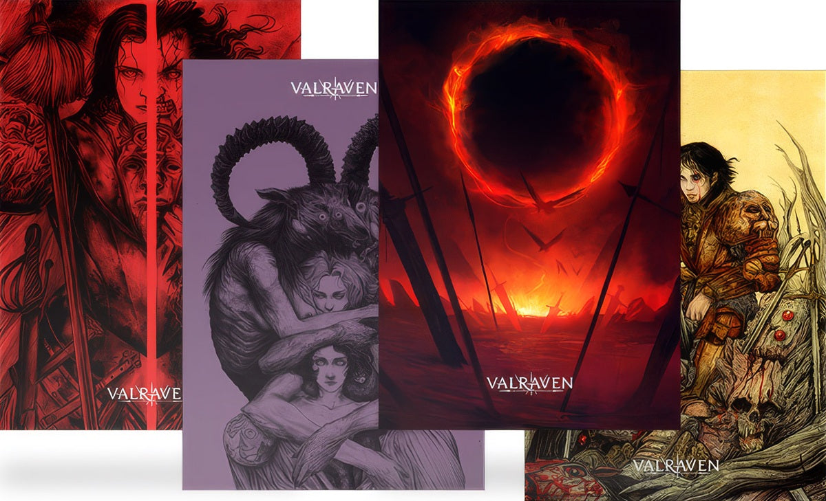 VALRAVEN ART PRINTS (Pre-Order)