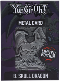 YU-GI-OH! LIMITED EDITION B. SKULL DRAGON METAL CARD (Special Order)