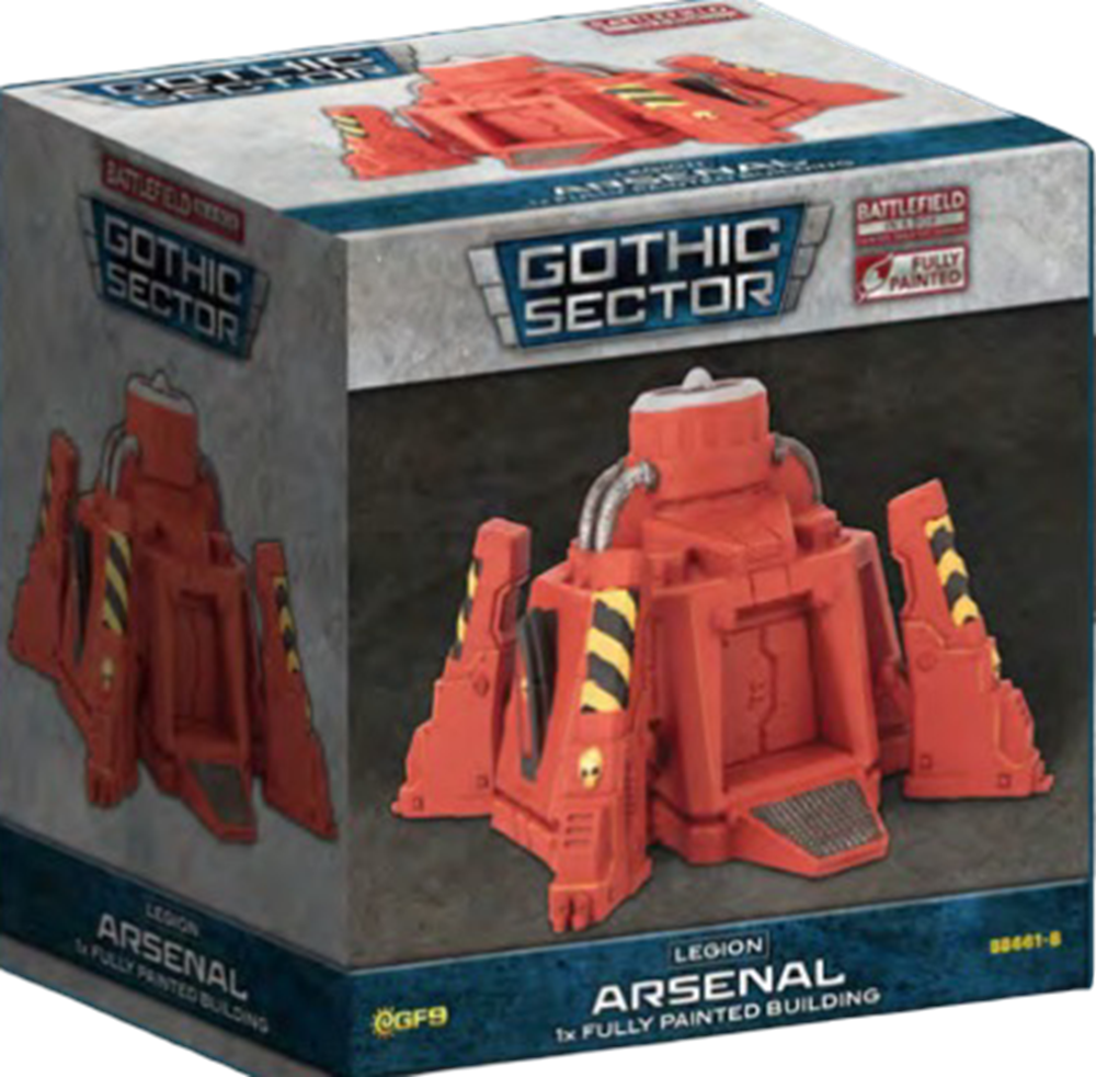BATTLEFIELD IN A BOX: GOTHIC SECTOR RED LEGION ARSENAL (Pre-Order)