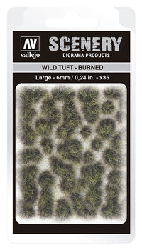 VALLEJO: SCENERY LARGE WILD TUFT BURNED (Special Order)