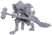 DND UNPAINTED MINIS WV25 SAHUAGIN CORAL SMASHER (Special Order)