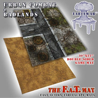 F.A.T. MATS: URBAN COMBAT/BADLANDS 30"X22" (Special Order)