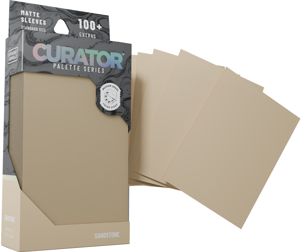 CURATOR SLEEVES PALETTE SERIES: SANDSTONE (Pre-Order)