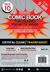 ER SILVER COMIC TOPLOAD HOLDER 10PK (Special Order)