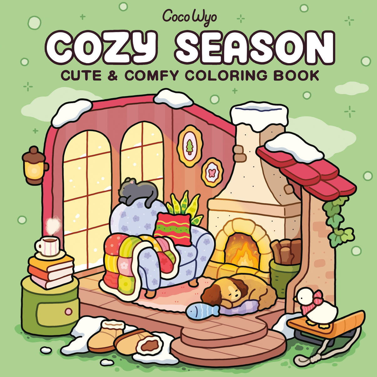 COZY SEASON: COLORING BOOK FOR ADULTS AND KIDS SC (Pre-Order)