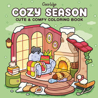 COZY SEASON: COLORING BOOK FOR ADULTS AND KIDS SC (Pre-Order)