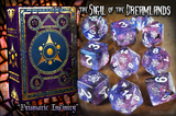 ELDER DICE SIGIL O/T DREAMLANDS GLASS/WAX 10-DICE (Special Order)