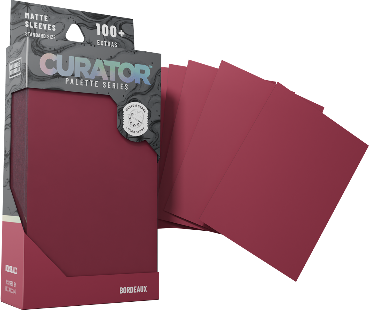 CURATOR SLEEVES PALETTE SERIES: BORDEAUX (Pre-Order)
