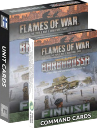 FLAMES OF WAR FINNISH UNIT CARDS (Pre-Order)