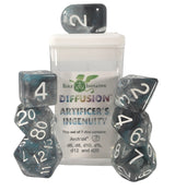 SET OF 7 DICE: ARTIFICER'S INGENUITY SYMBOL ARCHD4 (Special Order)
