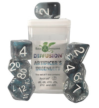 SET OF 7 DICE: ARTIFICER'S INGENUITY SYMBOL ARCHD4 (Special Order)