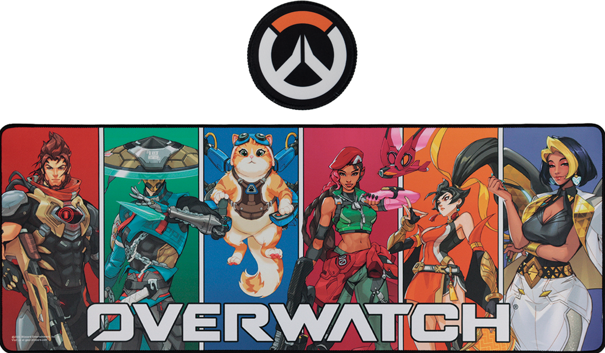 OVERWATCH - DESK PAD & COASTER SET (Pre-Order)