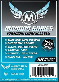 PREMIUM EURO SLEEVES 59MM X 92MM (Special Order)