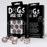DOGS DICE SET BUBBLES (Special Order)
