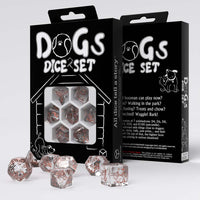 DOGS DICE SET BUBBLES (Special Order)