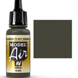 VALLEJO: MODEL AIR DARK GREEN RLM83 (17ML) (Special Order)
