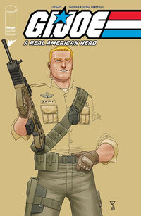 GI JOE A REAL AMERICAN HERO #312 CVR C INC 1:10 FRANCIS PORTELA CAMOUFLAGE VAR (Special Order)