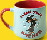 CLEAN YOUR WIENER MUG 6PC (Special Order)
