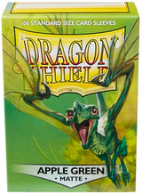 DRAGON SHIELD SLEEVES MATTE APPLE GREEN 100CT (Special Order)