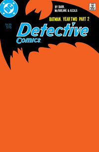 DETECTIVE COMICS #576 FACSIMILE EDITION BLANK (Special Order)