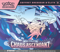 (CARDS ARE IN FRENCH) POKEMON FRENCH ME04 CHAOS RISING ELITE TRAINER (PRE-ORDER)