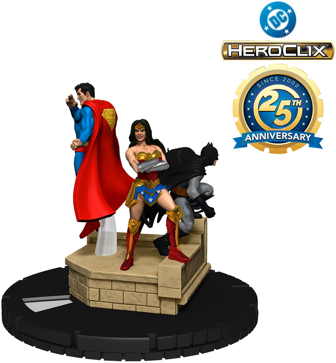 DC HEROCLIX: 25TH ANNIVERSARY THE TRINITY (Pre-Order)