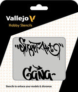 VALLEJO: HOBBY STENCIL STREET ART #2 (Special Order)