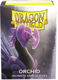 DRAGON SHIELD SLEEVES DUAL MATTE ORCHID 100CT (Special Order)