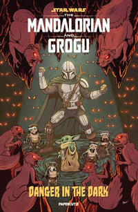 STAR WARS THE MANDALORIAN AND GROGU DANGER IN THE DARK (ONE-SHOT) CVR A BRENT SCHOONOVER (Special Order)