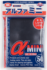 KMC MINI SUPER ALPHA BLACK 50CT (Special Order)