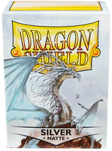 DRAGON SHIELD SLEEVES MATTE SILVER 100CT (Special Order)