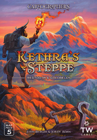 CARTOGRAPHERS HEROES MAP PACK 5: KETHRA'S STEPPE (Special Order)