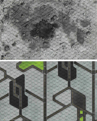 BATTLETECH BATTLEMAT FIELDTECH LUNAR/CITY (Pre-Order)