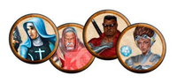 TORG ETERNITY: CYBERPAPACY MINIONS MALRAUX TOKENS (Special Order)