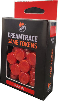 DREAMTRACE GAMING TOKENS: BLOOD RED (Special Order)