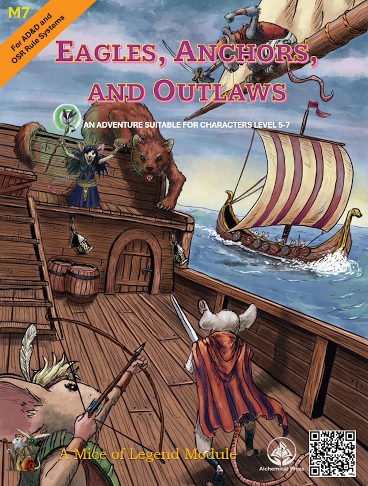 MICE OF LEGEND: MODULE M7 EAGLES, ANCHORS, AND OUTLAWS (Pre-Order)