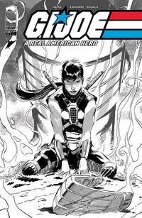 GI JOE A REAL AMERICAN HERO #328 CVR B LEE WEEKS B&W VAR (Special Order)