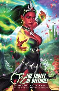 OZ: THE TABLET OF DESTINIES - COVER D - JOSH BURNS (Special Order)