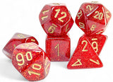 GLITTER 7-DIE SET MEGA-HEDRAL RUBY/GOLD (Special Order)