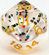 XL D20: BIRTHDAY WISHES 30MM (Special Order)