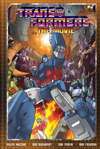 TRANSFORMERS THE MOVIE DELUXE EDITION HC DIRECT MARKET EXCLUSIVE DON FIGUEROA & JOSH BURCHAM CVR (Special Order)