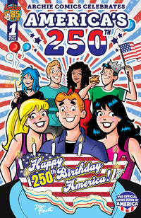 ARCHIE COMICS CELEBRATES AMERICA’S 250TH  (O.S.) CVR A (Special Order)