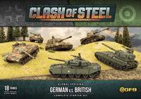 CLASH OF STEEL GLOBAL UPRISING GERMAN VS BRITISH STARTER SET (Special Order)