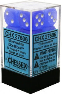 FROSTED 12D6 BLUE/WHITE 16MM (Special Order)